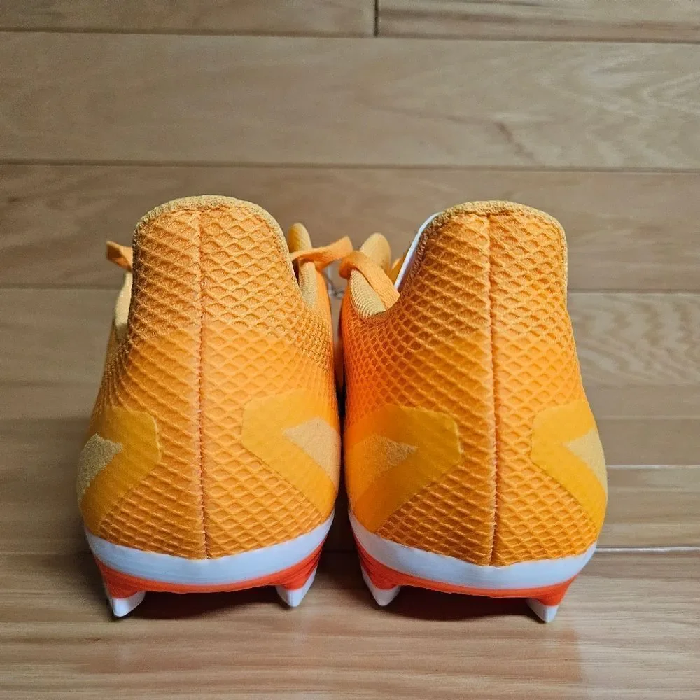 Adidas Men's X Speedportal. 4 FxG Size 13 Orange Black Soccer Cleats GZ2460